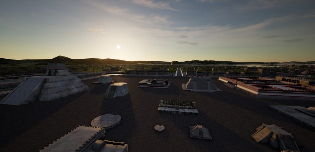 Transpórtate a la gran Tenochtitlan a través de la Realidad Virtual