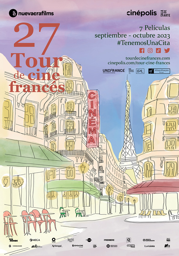 27 Tour de cine francés