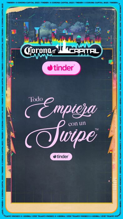 Tinder por Corona Capital