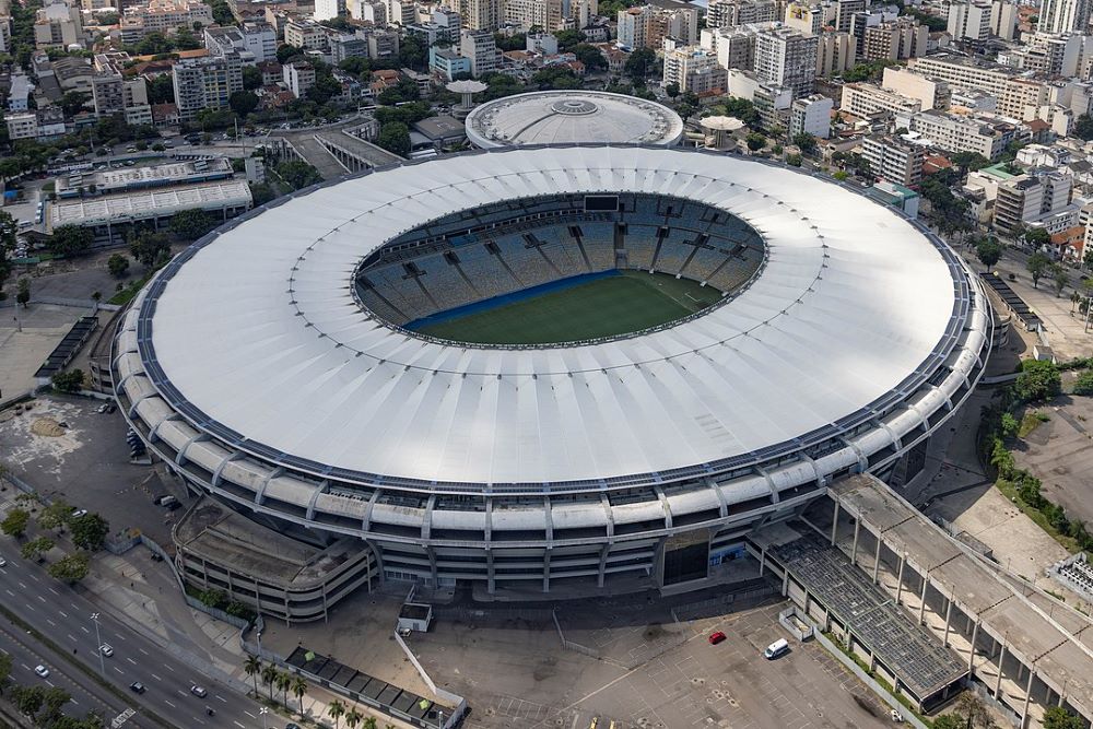 Estadio Maracaná en Río de Janeiro, Brasil