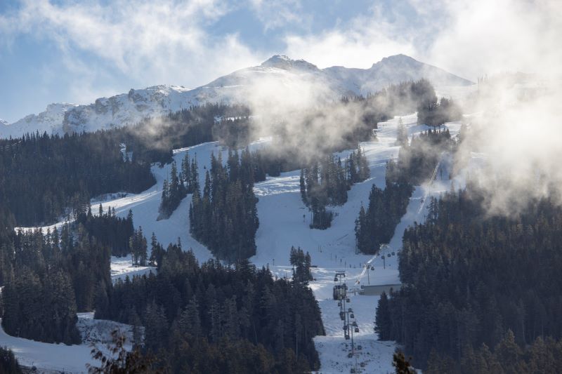 Whistler es una de las montañas favoritas para los amantes del ski.