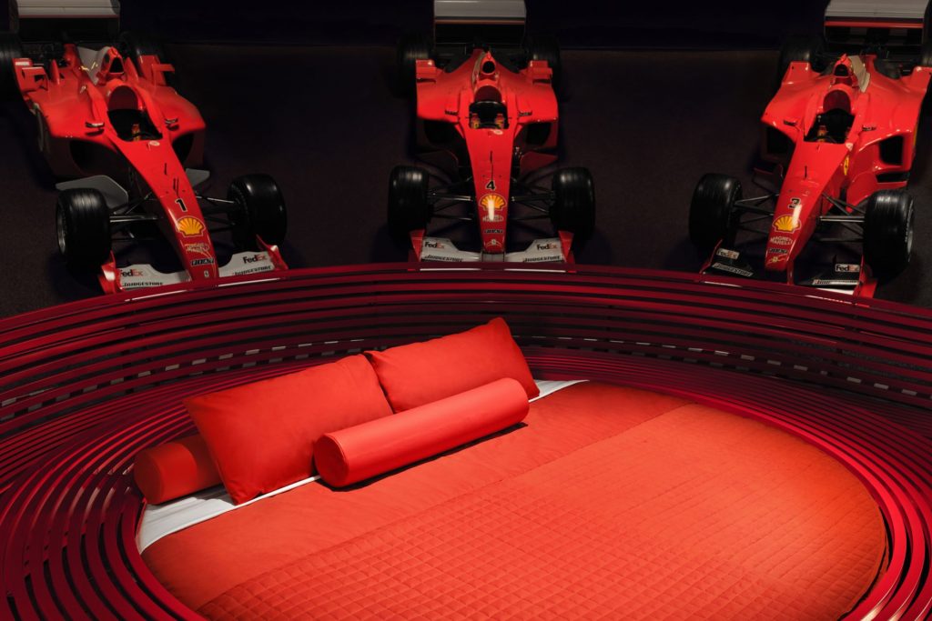 Imagínate pasar una noche en el Museo Ferrari