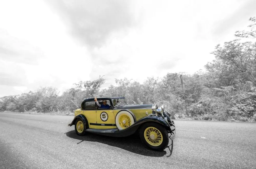 Rolls Royce en el Rally de Maya México.