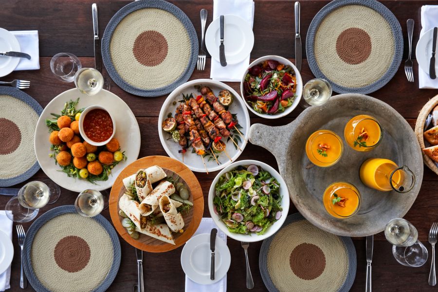 Singita Serengeti House_Lunch Spread