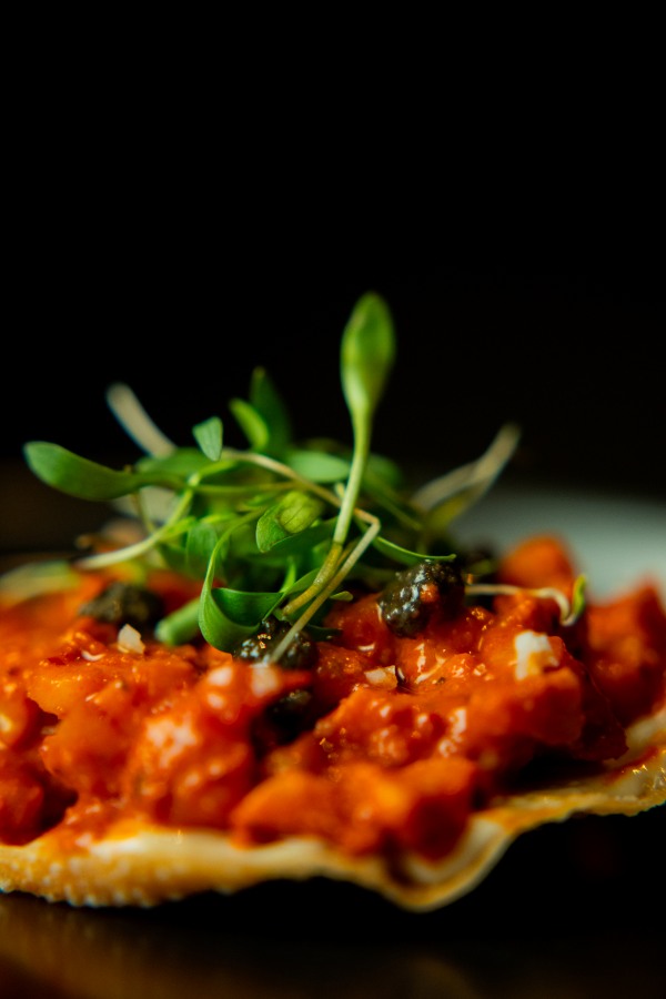 Tostada Camarón Adobado
