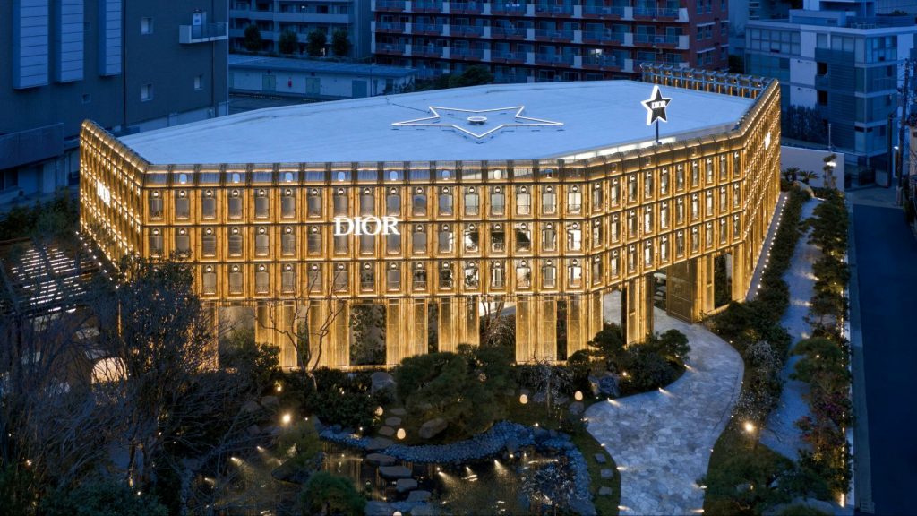 Dior inaugura Pavilion Dior Bamboo, será el nuevo protagonista en Tokio, Japón.