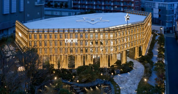 Dior inaugura Pavilion Dior Bamboo, será el nuevo protagonista en Tokio, Japón.
