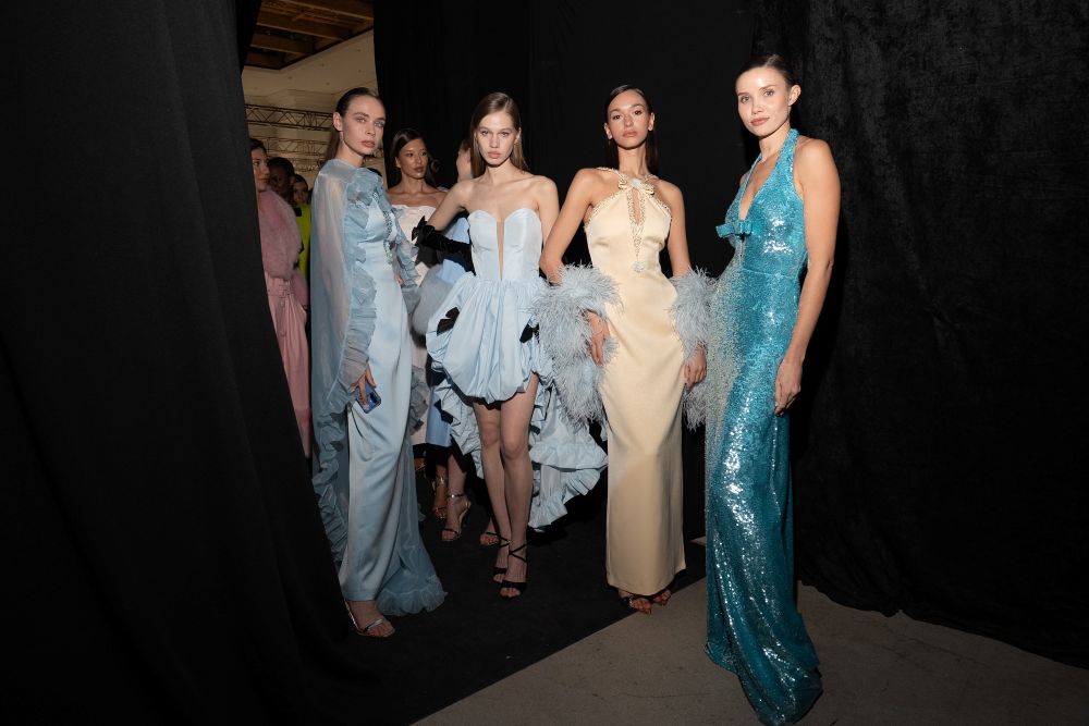 Sasha Kim at Moscow Fashion Week