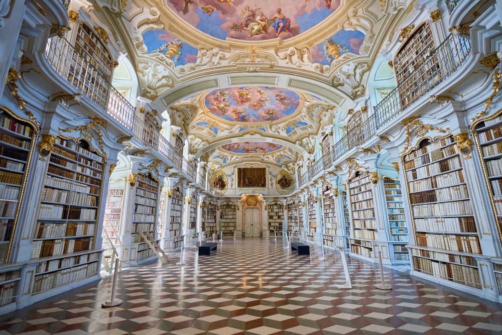 Abadía de Admont_ BibliotecaS Austria