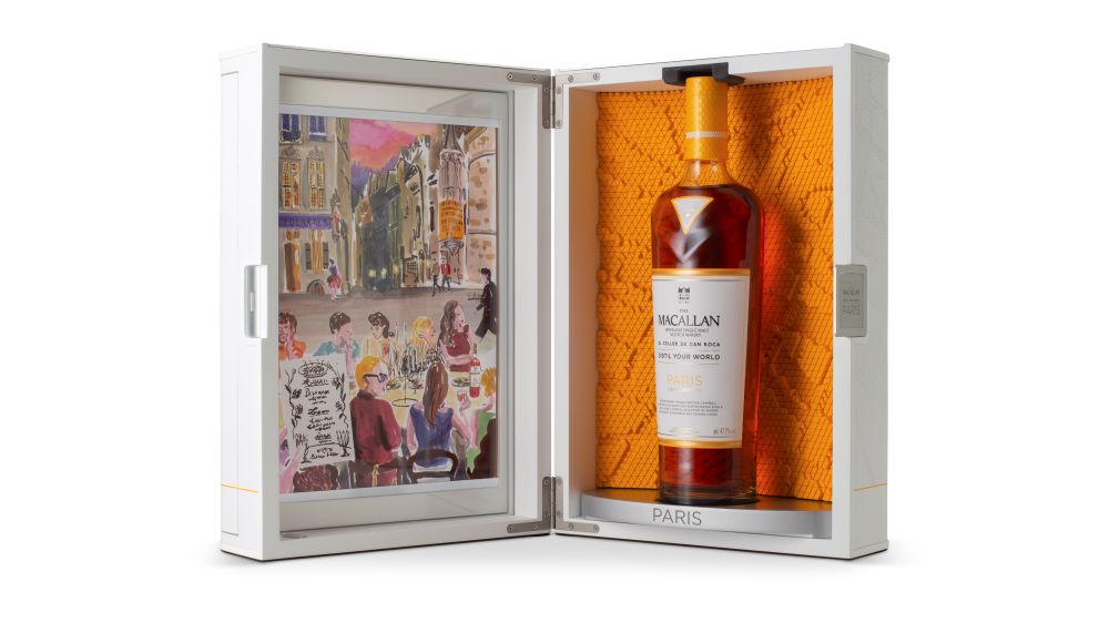 Una edición de The Macallan para coleccionistas que les encanta disfrutar  l'art de vivre.