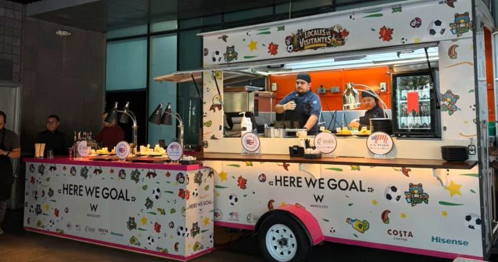 Here We Goal te llevará a vivir la fiebre mundialista de una manera distinta en el Foodtruck del W Mexico City, en Polanco