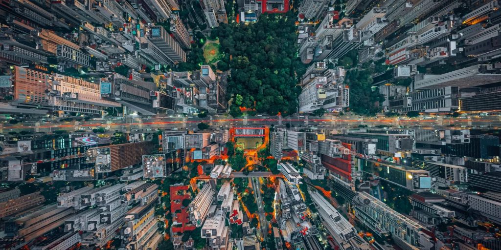 Avenida Sao Paulo, una de las principales en Sao Paulo, Brasil