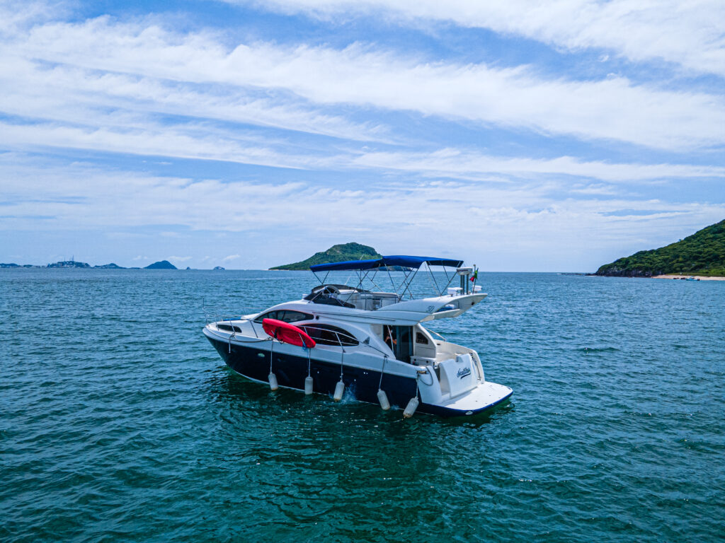 La bahia vista desde el mar