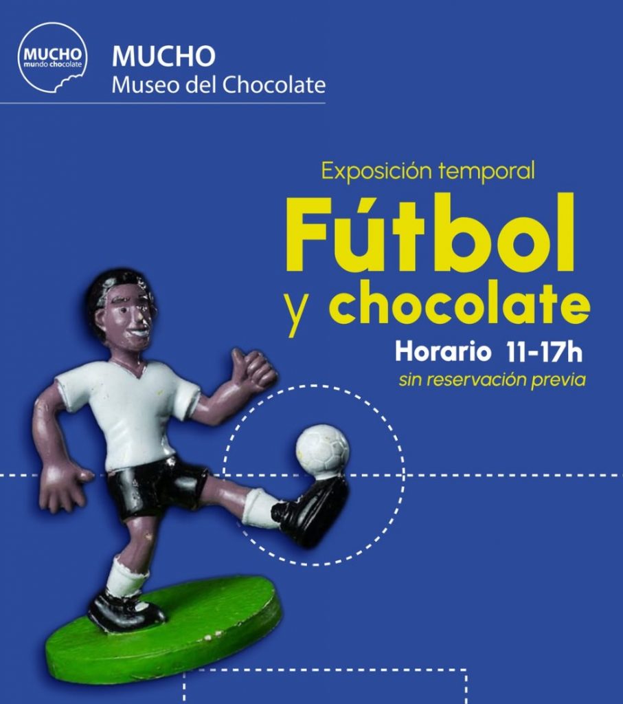 Exposición Futbol y Chocolate en el MUCHO -Museo del Chocolate.
