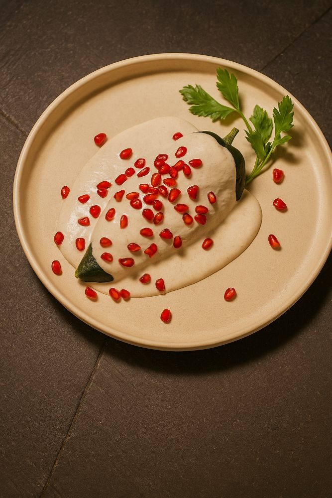 Cascabel Chile en Nogada Chef