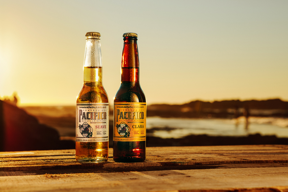 Cerveza Pacifico, una de las bebidas típicas de Mazatlán
