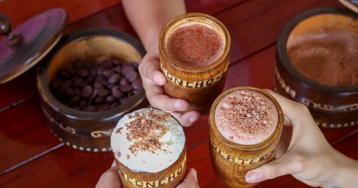 Dentro de la gastronomía de Yucatán encontrarás una bebida de cacao como parte de la ruta Puuc.