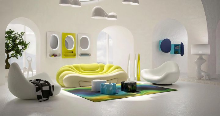 KARE Design presenta la colección Fluid Realities de Karim Rashid, llena de color y movimiento para remodelar tu casa.