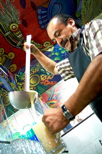 Las Duelistas una pulquería icónica del Centro Histórico de la Ciudad de México.