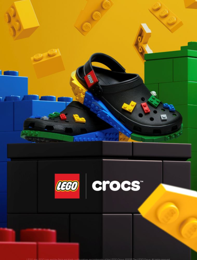 Lego x crocs Panam Pato Merlín (1)