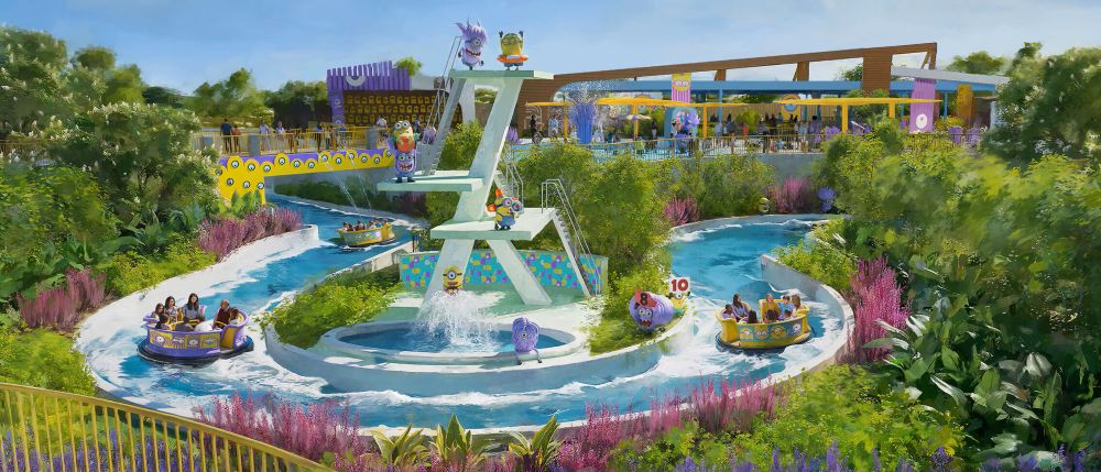 Los Minions en Universal Kids Resort