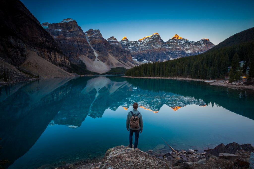 Moraine Lake in Banff National Park Travel Alberta