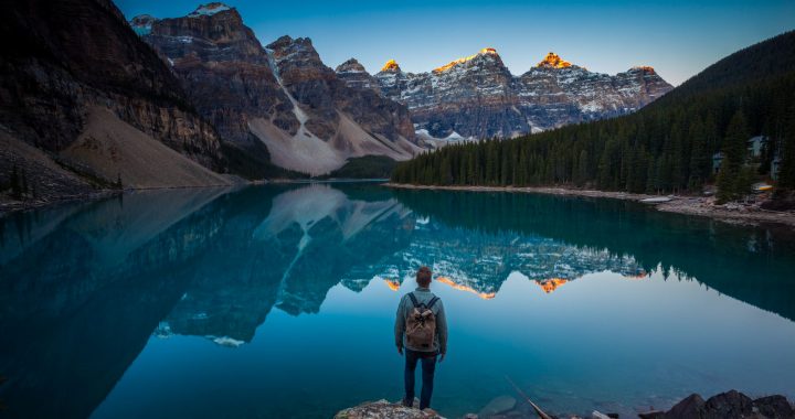 Moraine Lake in Banff National Park Travel Alberta