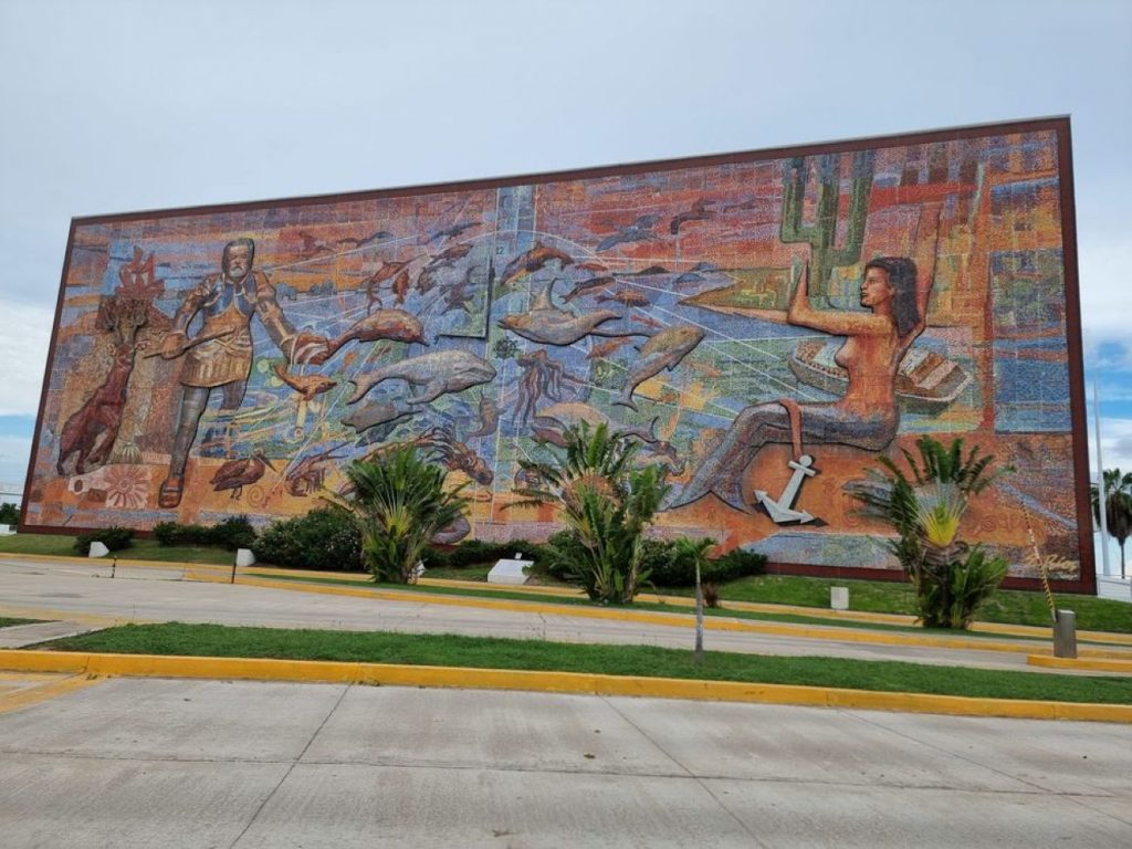 El mural más grande del mundo, se encuentra en Mazatlán, y tiene un Récord Guinness