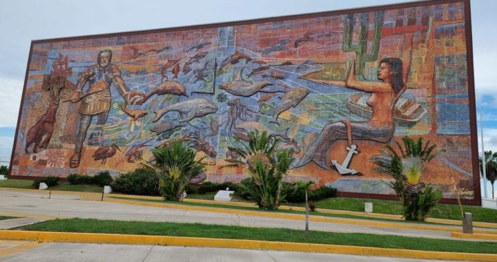El mural más grande del mundo, se encuentra en Mazatlán, y tiene un Récord Guinness