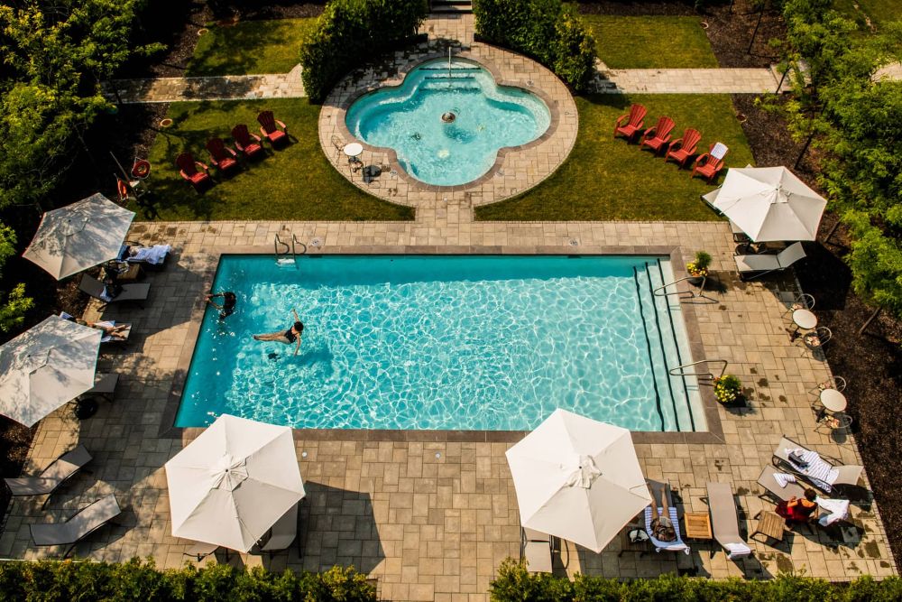 Stonehaven Laurentides piscine