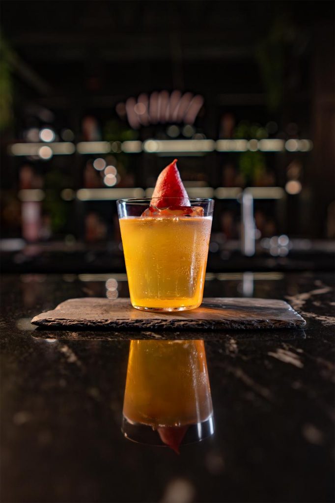 The Macallan Handshake Poached Pear