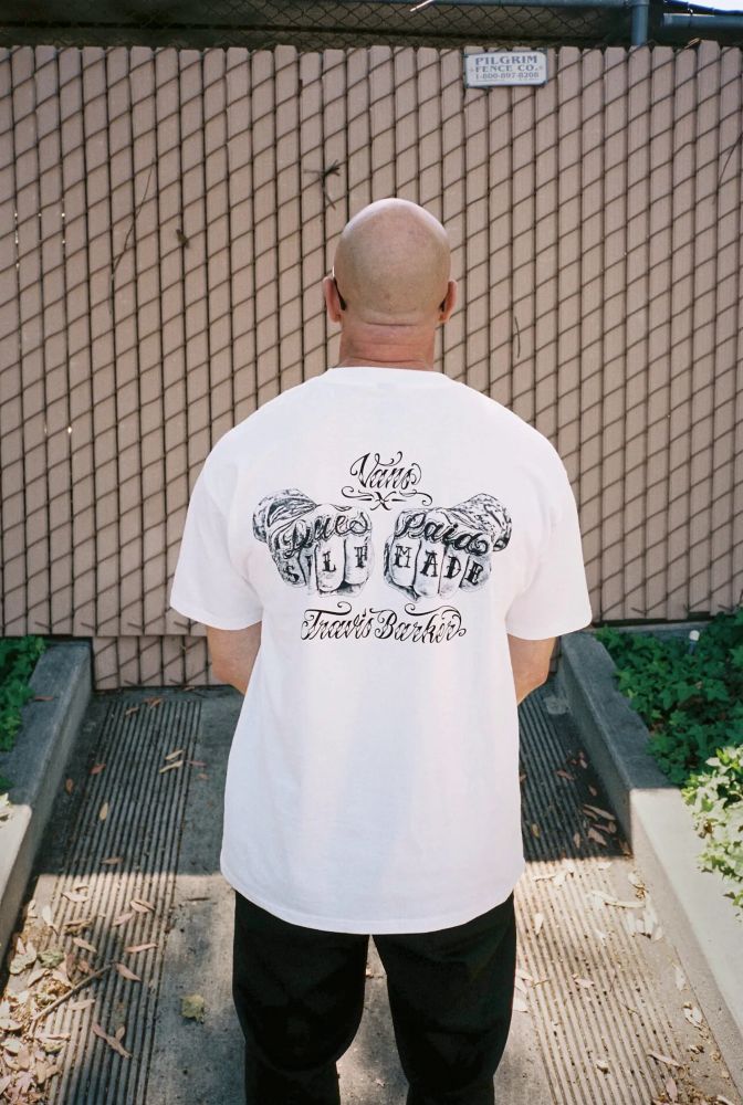 playera vans x travis barker