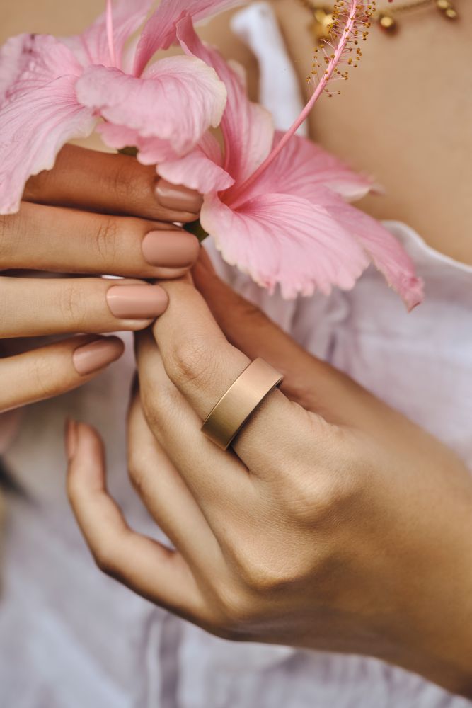 5. UH Ring AIR_Brushed Rose Gold