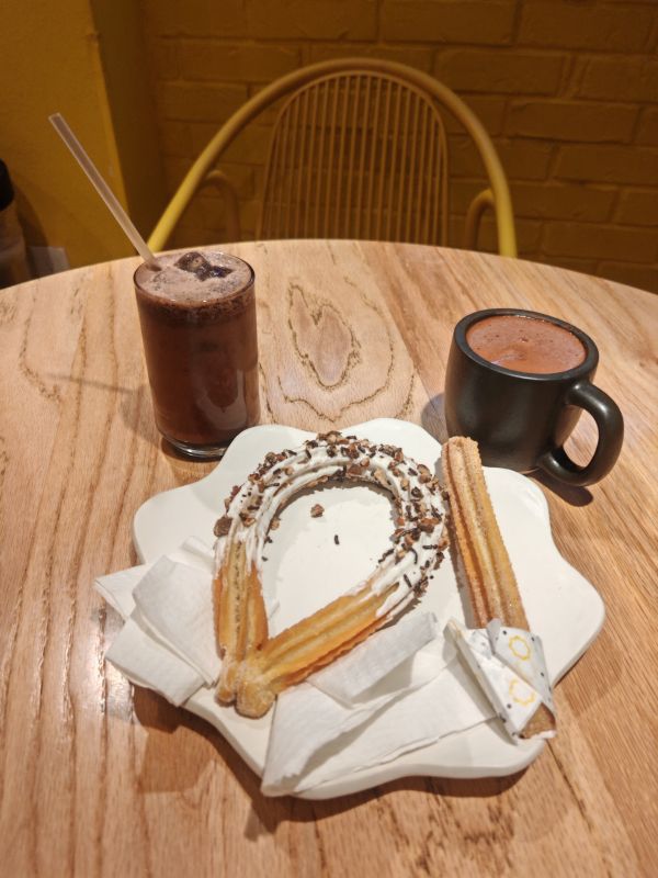 Chu-Cho churros y chocolate en la Ciudad de México.