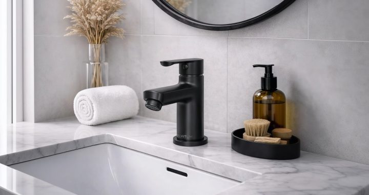 Fortum grifería para baño.