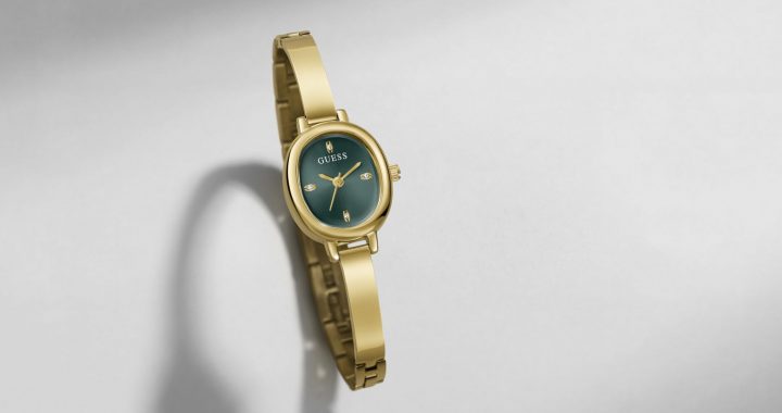 El estilo también se porta en la muñeca con los accesorios de Guess Watches.
