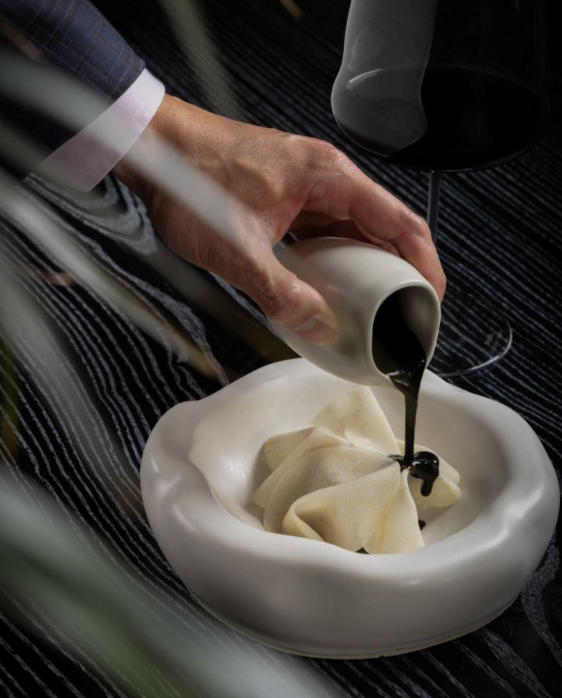 Rock cod with crisp skin, chichilo negro chef Roberto Alcocer Valle