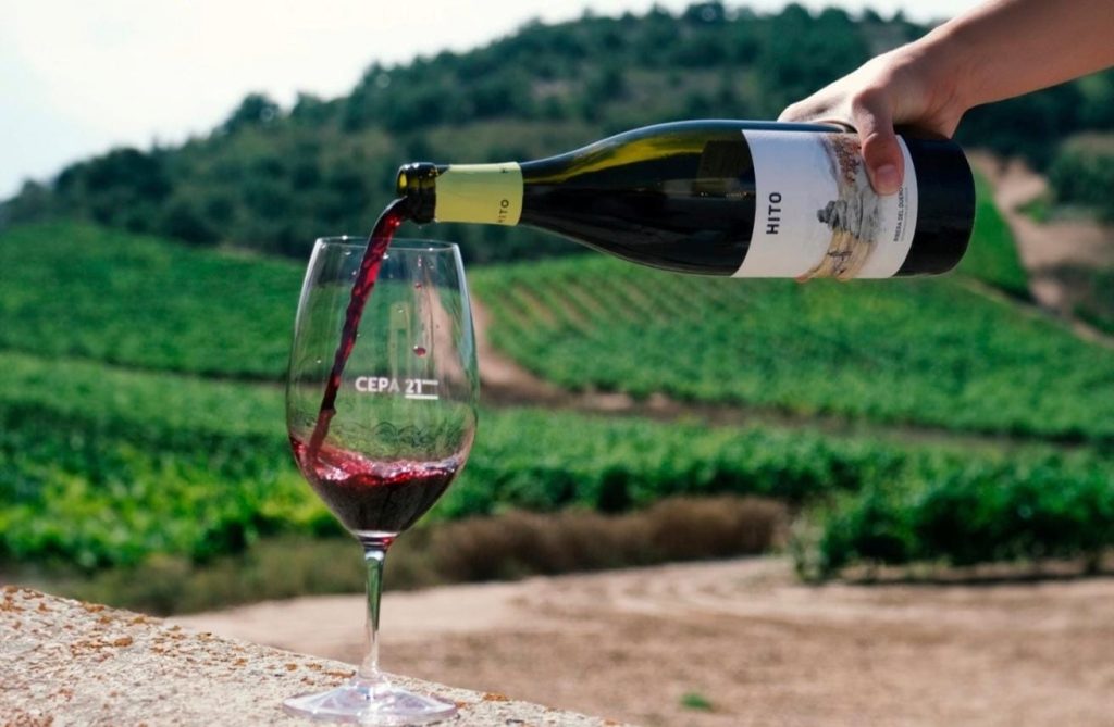 Vino tinto Hito