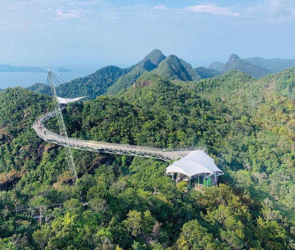 Langkawi y su gran puente panorámico, en Malasia