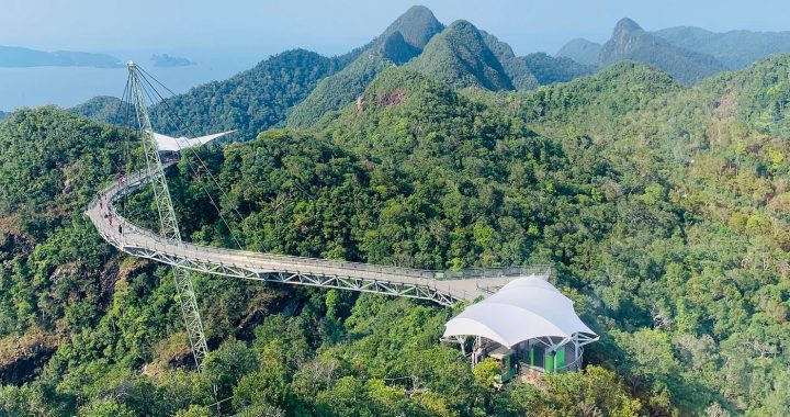 Langkawi y su gran puente panorámico, en Malasia