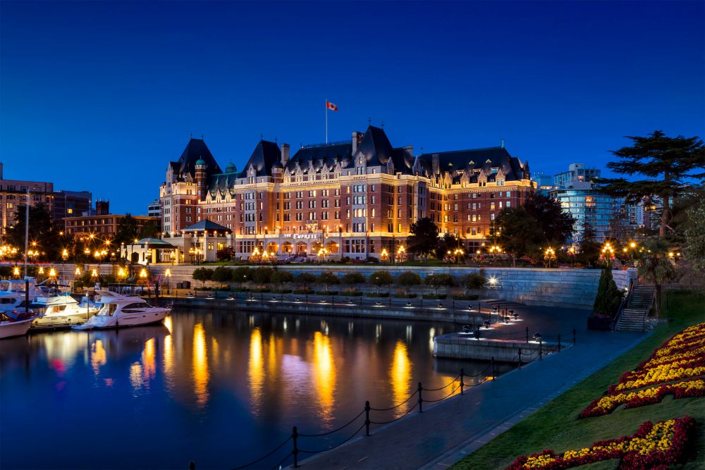 Exterior nigth Victoria Columbia Británica