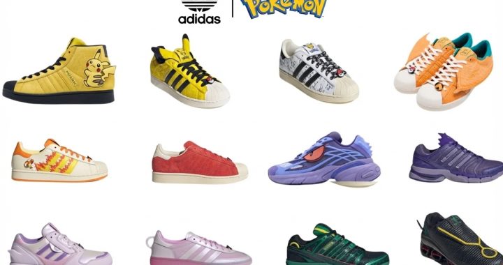 Pokemon Adidas Originals 30th Aniversario sneaker collection