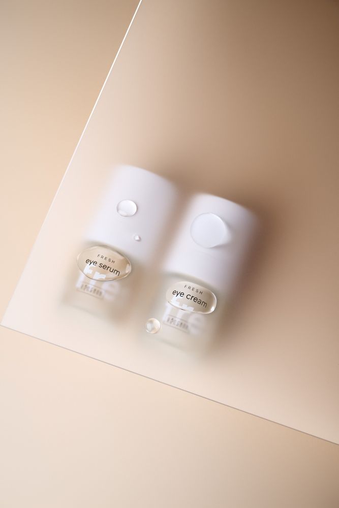 eyecare eyeconic freshness eye serum eye cream