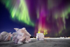 North Slave Snow Castle Craving's Aurora Winter territorios del noroeste
