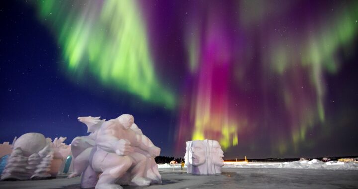 North Slave Snow Castle Craving's Aurora Winter territorios del noroeste