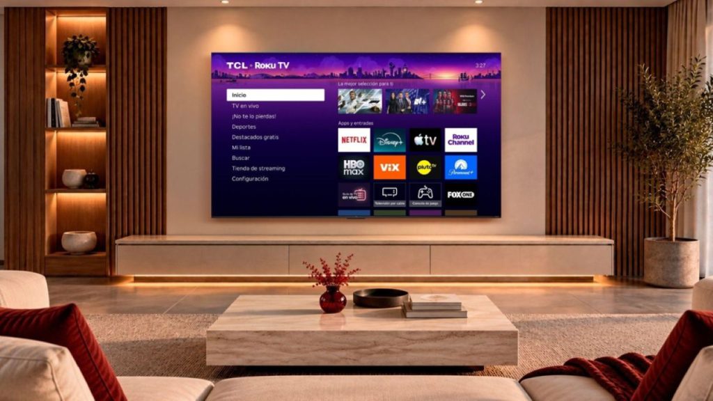 Roku y TCL lanzan en México nuevas pantallas MiniLED