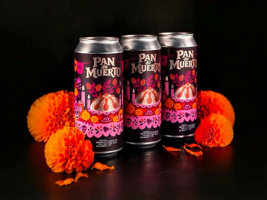 Falling Piano Browing Co. lanza una edición limitada de una Cerveza de Pan de Muerto. Corre a probarla que es edición limitada.